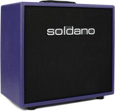 Soldano SLO-30 Super Lead Overdrive 30-ваттный ламповый комбинированный усилитель размером 1 x 12 дюймов — фиолетовый Tolex