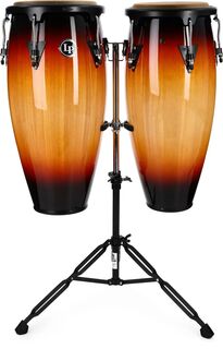 Набор Latin Percussion Aspire Wood Conga — винтажный Sunburst 10/11 дюйма