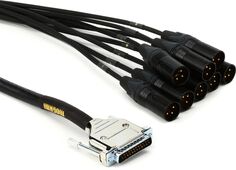 Mogami Gold DB25-XLRM 8-канальный аналоговый интерфейсный кабель — 15 футов