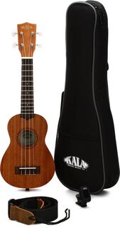 Комплект для укулеле Kala KA-15S Soprano – атласное красное дерево