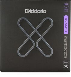 Струны для классической гитары D&apos;Addario XTC44 XT, посеребренные, сверхжесткое натяжение D'addario