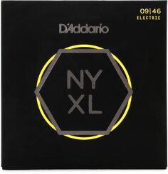 Струны для электрогитары D&apos;Addario NYXL0946 NYXL с никелевой намоткой - .009-.046 Суперлегкий верх/обычный низ D'addario