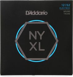 Струны для электрогитары D&apos;Addario NYXL1252W NYXL с никелевой обмоткой - .012-.052 Light Wound 3rd D'addario