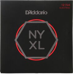 Струны для электрогитары D&apos;Addario NYXL1254 NYXL с никелевой обмоткой - .012-.054 Heavy Plain 3rd D'addario