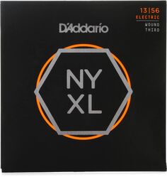 Струны для электрогитары D&apos;Addario NYXL1356W NYXL с никелевой обмоткой - .013-.056, средняя обмотка, 3-е место D'addario