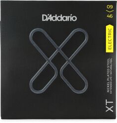 Струны для электрогитары D&apos;Addario XTE0946 XT с никелированной обмоткой — .009-.046 Суперлегкий верх/обычный низ D'addario