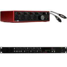 Focusrite Scarlett 18i8 USB-аудиоинтерфейс 3-го поколения и комплект расширения предусилителя