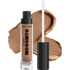 Wet N Wild Megalast Incognito Консилер полного покрытия с маслом ши, светлый, средний, Wet &apos;N&apos; Wild