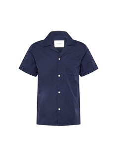 Рубашка на пуговицах стандартного кроя Les Deux Lawson, темно-синий