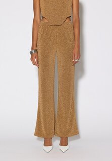 Брюки X LAME COBAIN SNNADIA GOLD PANTS SOMETHINGNEW, насыщенное золото