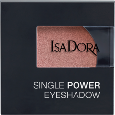 Тени для век 06 персиковый жемчуг Isadora Single Power, 2,2 гр