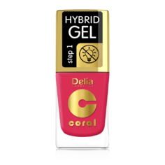 Гибридный лак для ногтей 102 Delia Coral Hybrid Gel, 11 мл