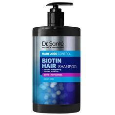 Шампунь против выпадения волос с биотином Dr. Santé Biotin Hair, 1000 мл