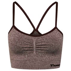 Топ Hummel CI Scrunch Seamless, коричневый