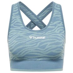 Топ Hummel MT Saga Seamless, синий