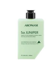 Гель для душа и шампунь для лица, 80 мл Aromase 5a Juniper