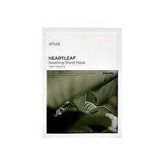 Успокаивающая тканевая маска, маска для лица, 25 мл Anua Heartleaf, 77%, Inna marka