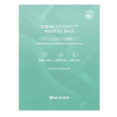 Увлажняющая тканевая маска, 24 г Mizon, Cicaluronic Water Fit Mask