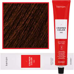 Мл кремовая краска для волос с растительными маслами 7.34 Золотистый Медный Блондин Kemon, Cramer Color 100