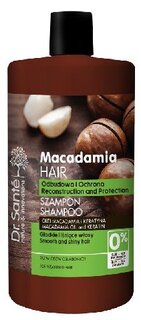 Доктор Sante, Macadamia Hair, восстанавливающий шампунь для ослабленных волос, 1000 мл, Dr. Sante