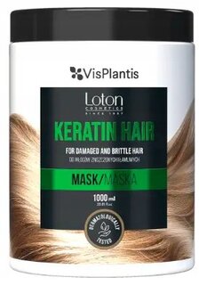 Лотон, Маска для волос с кератином, 1 л Vis Plantis, Elfa Pharm