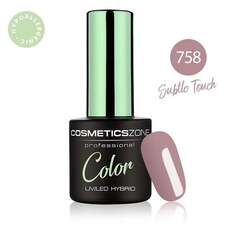 Гипоаллергенный гибридный лак для ногтей грязно-розовый 7 мл — Subtle Touch 758 Cosmetics Zone