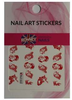 Наклейки для ногтей на водной основе NAILART STICKERS RN 143 RONNEY -