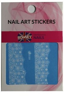 Наклейки для ногтей на водной основе NAILART STICKERS RN 183 RONNEY -