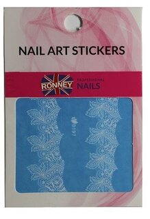 Наклейки для ногтей на водной основе NAILART STICKERS RN 184 RONNEY -