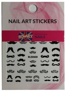 Наклейки для ногтей RONNEY - NAILART STICKERS RN 212