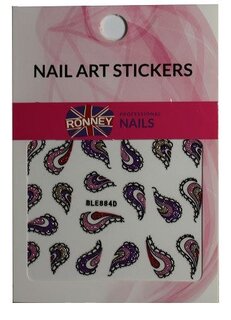 Наклейки для ногтей RN 166 RONNEY - NAILART STICKERS