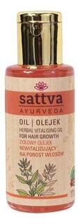 Саттва Травяное восстанавливающее масло для роста волос 100мл, Sattva