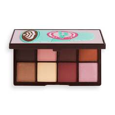 Палетка Mini Tasty, палетка теней для век Espresso I Heart Makeup, Makeup Revolution, коричневый