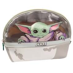 Вместительная косметичка бежевого цвета. Star Wars Baby Yoda —, sarcia.eu