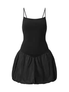 Мини-платье Alee Bubble Staud, черный