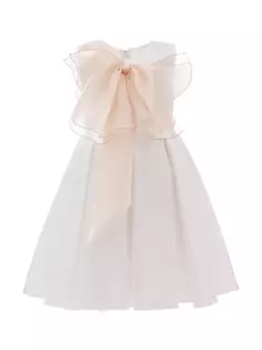 Платье Shasta для маленьких девочек и маленьких девочек Tulleen, белый