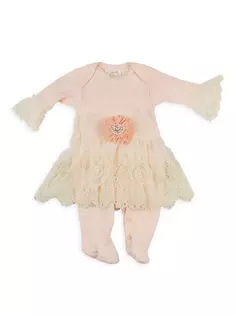 Футболка Sweet Angel для малышки Haute Baby, розовый