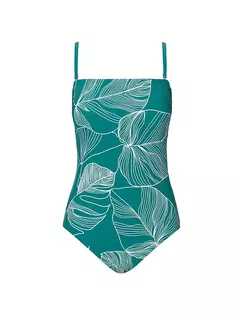 Цельный купальник-бандо Natural Essence Gottex Swimwear, белый