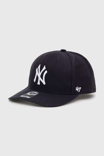 Бейсбольная кепка MLB New York Yankees 47brand, темно-синий