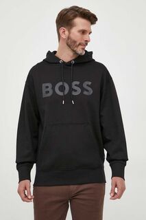 Толстовка BOSS из хлопка Boss, черный