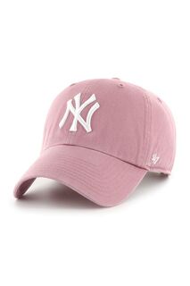 Кепка MLB New York Yankees 47brand, розовый