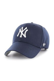 Бейсбольная кепка MLB New York Yankees 47brand, синий