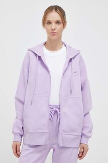 Толстовка adidas by Stella McCartney, фиолетовый