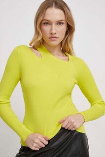 Тонкий свитер DKNY, желтый