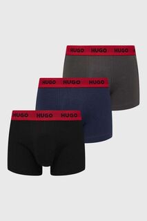 Пары боксеров HUGO 3 Hugo, серый
