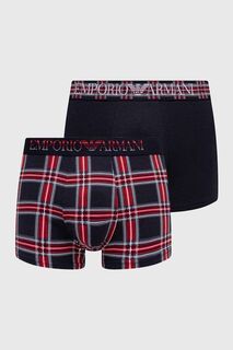 Боксеры , 2 пары Emporio Armani Underwear, мультиколор