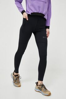 Спортивные леггинсы Berntal Tights Jack Wolfskin, черный