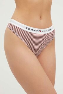 Стринги Tommy Hilfiger, бордовый