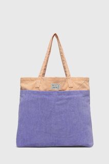 Хлопковая сумка Billabong, фиолетовый