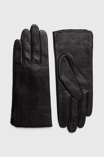 Кожаные перчатки от Malene Birger. By Malene Birger, черный